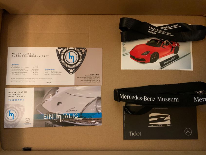 Pass road trip Mazda Museum Porsche museum et mercedes benz museum allemagne